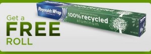 free roll recycled reynolds wrap