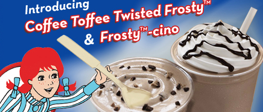 wendy's coffee toffee wendy's coffee toffee