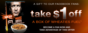 Wheaties coupon facebook