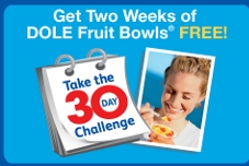 dole fruit cups rebate