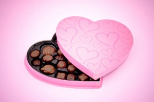 heart box valentine day coupon