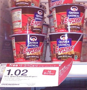 quaker oatmeal