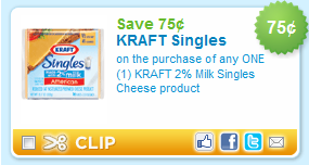 Kraft Cheese Coupon: $0.75 off 1 *HOT* | Moms Need To Know