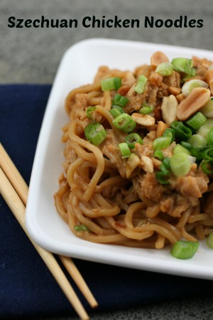 szechuan chicken noodles recipe