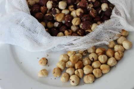 toasted hazelnuts