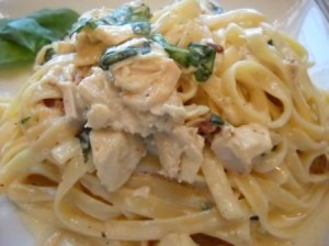 Chicken-Linguine-Carbonara