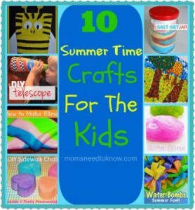 10 Summer Crafts For Kids | Moms Need To Know