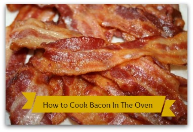 how to cook bacon in oven