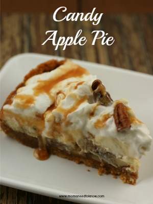 candy apple pie recipe slice