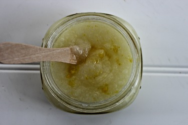 lemon sugar scrub process 3