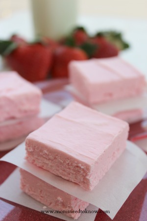 2 ingredient strawberry fudge