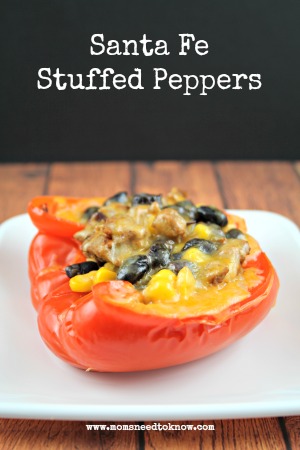 Healthy Dinner Recipes Santa Fe Stuffed Peppers More Moms Need To Know