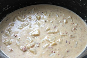 potato soup in crockpot