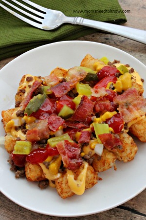 Bacon Cheeseburger Totchos