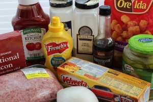 bacon cheeseburger totchos ingredients