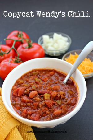 Wendy's Chili (Easy Copycat Recipe) - Better Than Wendy's!