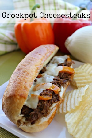 Crockpot Cheesesteak Recipe