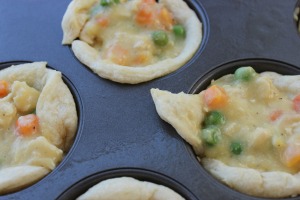 mini chicken pot pie cook