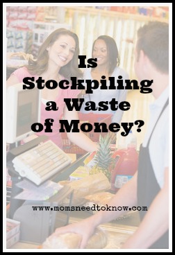 Why Stockpiling is Not a Waste of  Money or Being Greedy