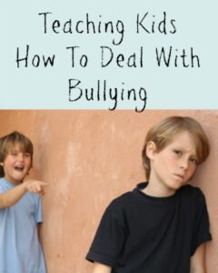 If one of the issues your child is dealing with is bullying, here are some tips to help them deal with it!