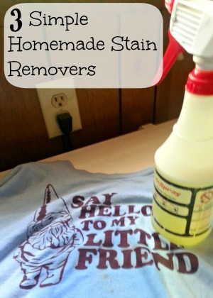 3 Simple Homemade Stain Removers You Can Make