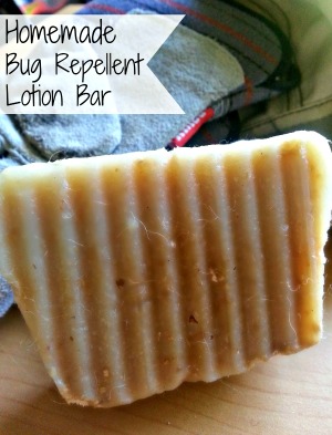Make Your Own Bug Repellent Lotion Bar