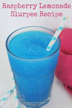 Blue Raspberry Slushy Recipe