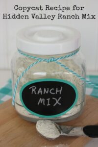Hidden Valley Ranch Mix Copycat Recipe