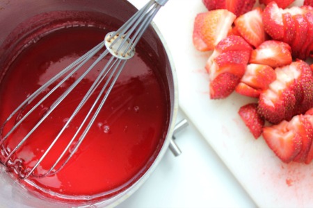 easy strawberry pie recipe process