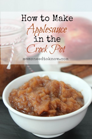 How to Make Applesauce in the Crock Pot