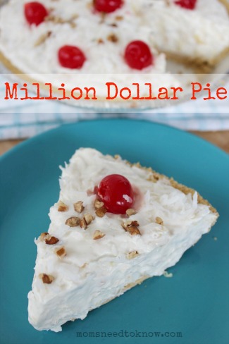 Million Dollar Pie Recipe | Easy No Bake Pie! | Moms Need To Know