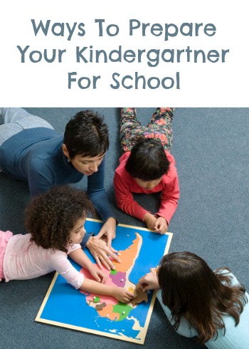 Prepare Your Kindergartner For School