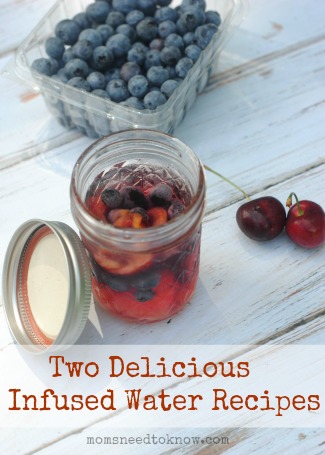 Two Delicious Infused Water Recipes