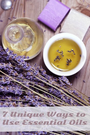 Mix of lavender flowers and cosmetic on the wooden background