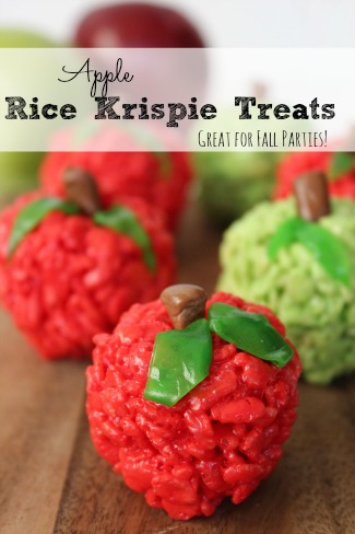 Apple Rice Krispie Treats