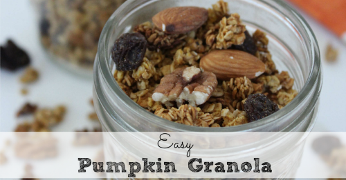 Easy Pumpkin Granola FB small