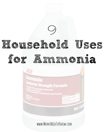 Household Uses For Ammonia