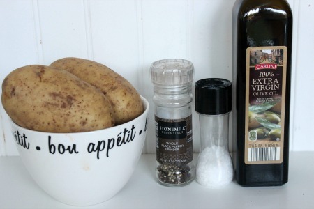 Crockpot Baked Potatoes Ingredients