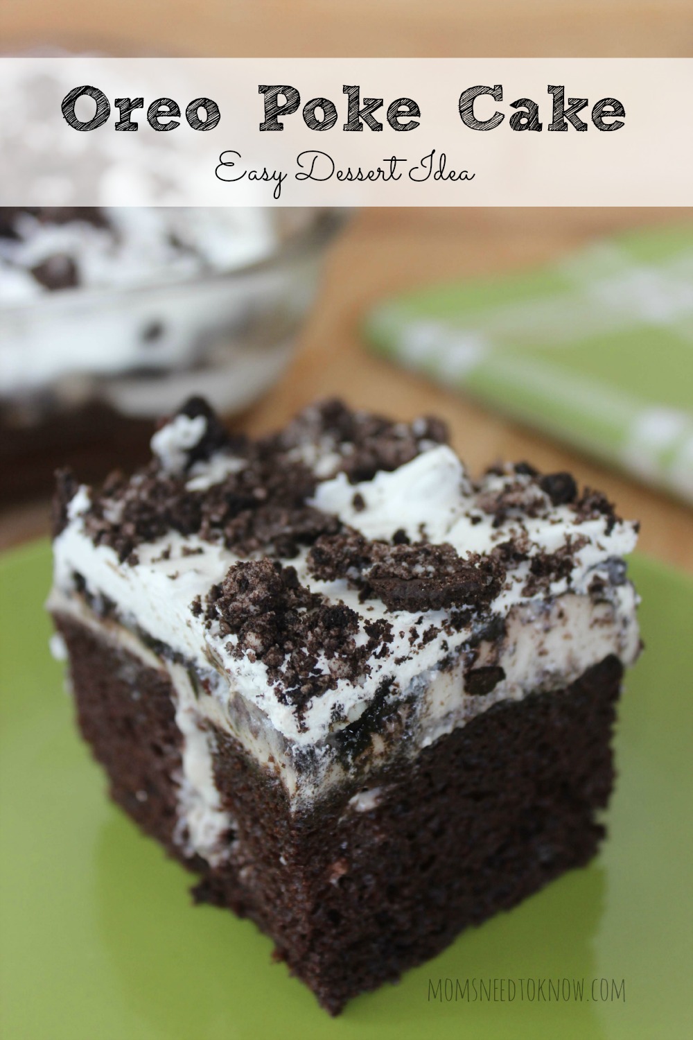 Oreo Chocolate Cake with Oreo Frosting | Beyond Frosting