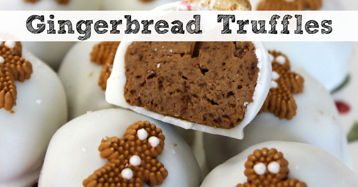 Easy No Bake Gingerbread Truffles Recipe Moms Need To Know