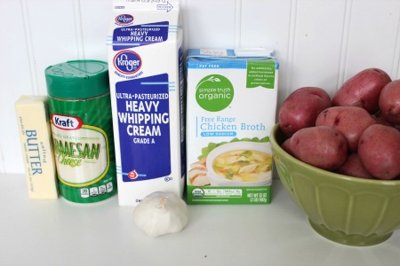 mashed potatoes ingredients