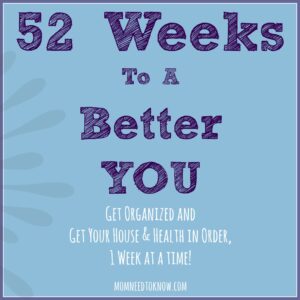 52 Weeks to a Better You