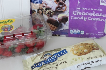 How To Make The Perfect Chocolate Covered Strawberries ingredients