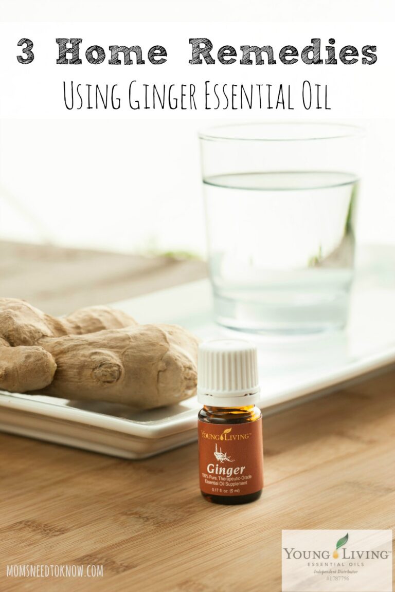 3 Home Remedies Using Ginger Essential Oils Moms Need To Know