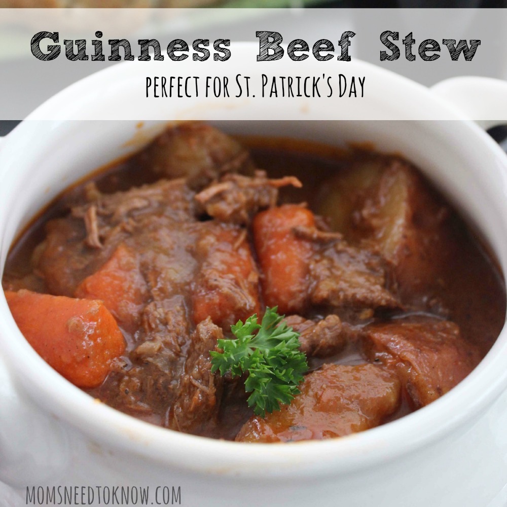 Guinness Beef Stew For St Patricks Day sq