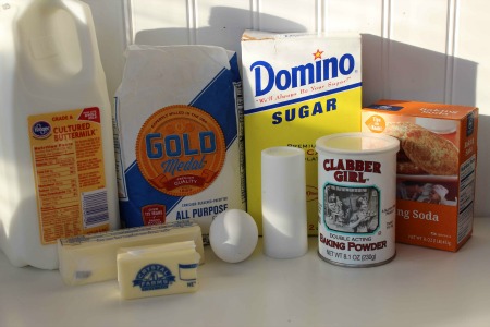 Irish Soda Bread ingredients