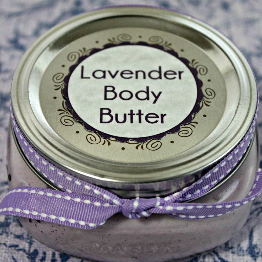 lavender body butter