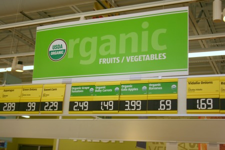 Aldi Organic Produce