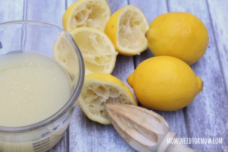 Homemade Lemonade Recipe Copycat Chick Fil A process