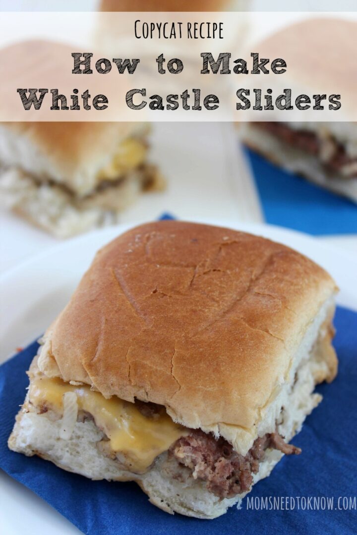 white castle sliders cooking instructions